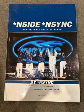 Nside Nsync: The Ultimate Official Album  paperback book  music books band bands